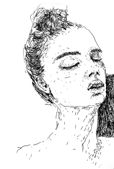 Woman in calm